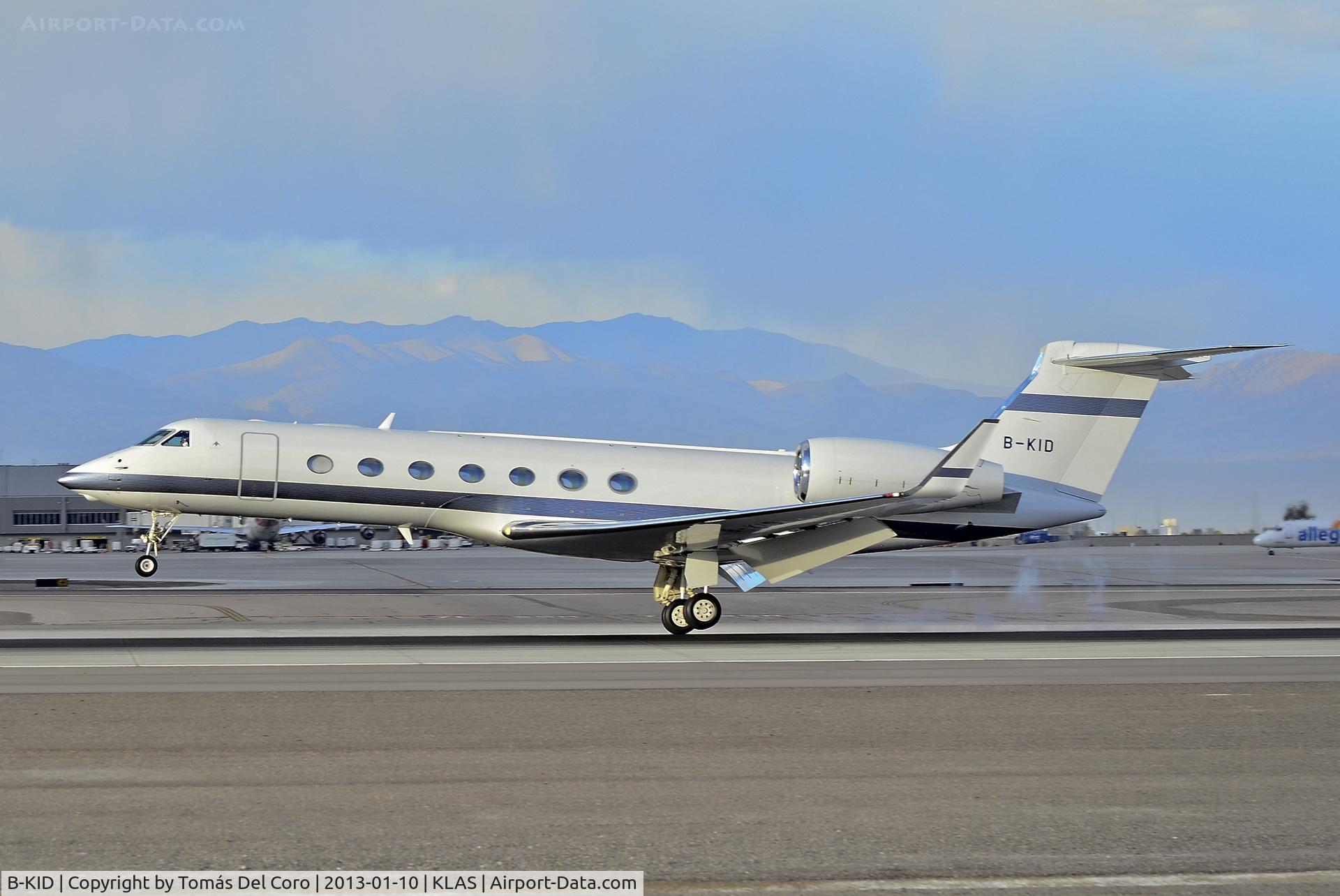 B-KID, Gulfstream Aerospace V-SP G550 C/N 5115, B-KID Gulfstream Aerospace G-V-SP Gulfstream G550 (cn 5115)

- Las Vegas - McCarran International (LAS / KLAS)
USA - Nevada, January 10, 2013
Photo: Tomás Del Coro