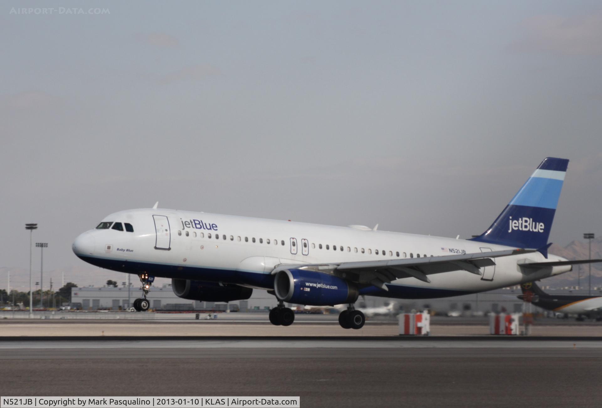 N521JB, 2001 Airbus A320-232 C/N 1452, Airbus A320