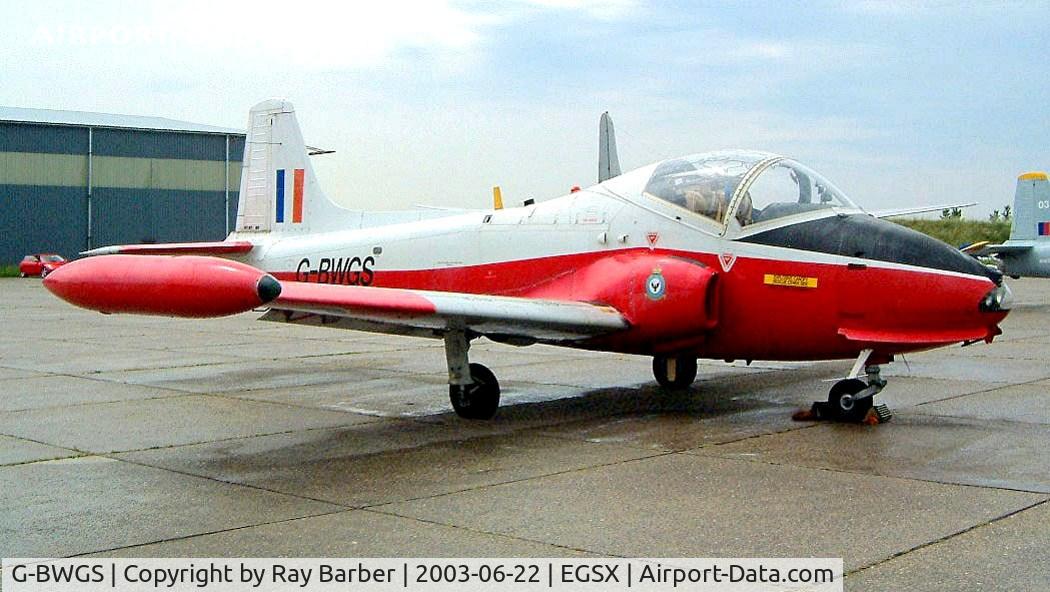 G-BWGS, 1971 BAC 84 Jet Provost T.5A C/N EEP/JP/974, BAC Jet Provost T.5A [EEP/JP/974] North Weald~G 22/06/2003
