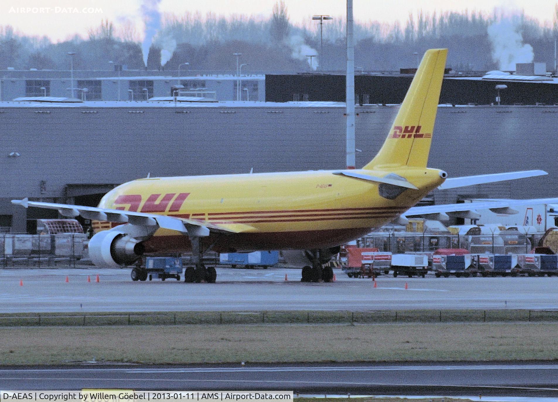 D-AEAS, 1994 Airbus A300B4-622R(F) C/N 737, Parking on the Cargo gate on Schiphol Airport