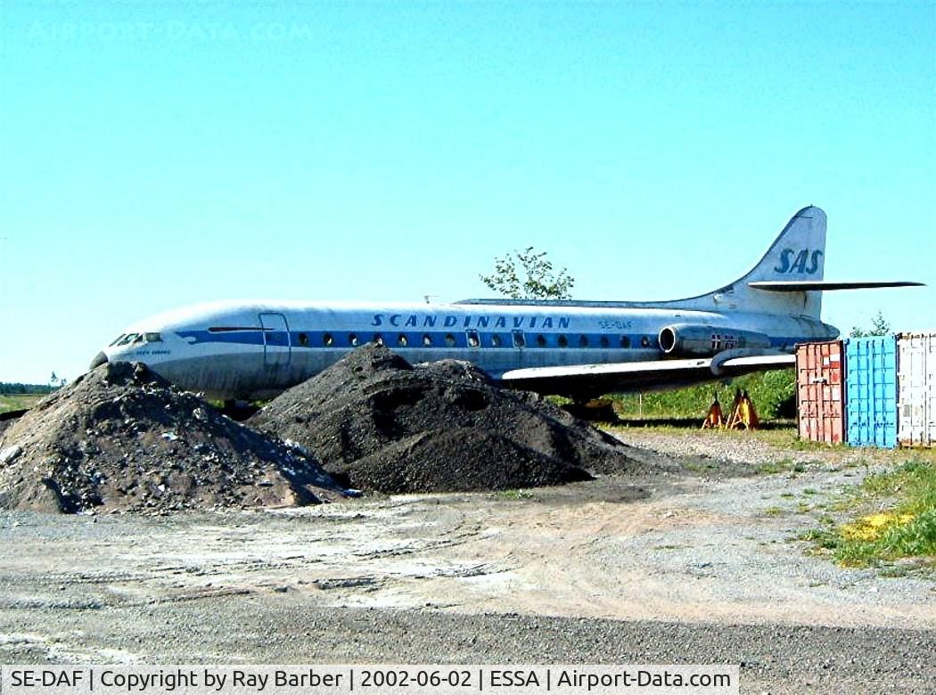 SE-DAF, 1962 Sud Aviation SE-210 Caravelle III C/N 112, Sud SE.210 Caravelle III [112] (Arlanda Flygsamlingar) Stockholm-Arlanda~SE 02/06/2002
