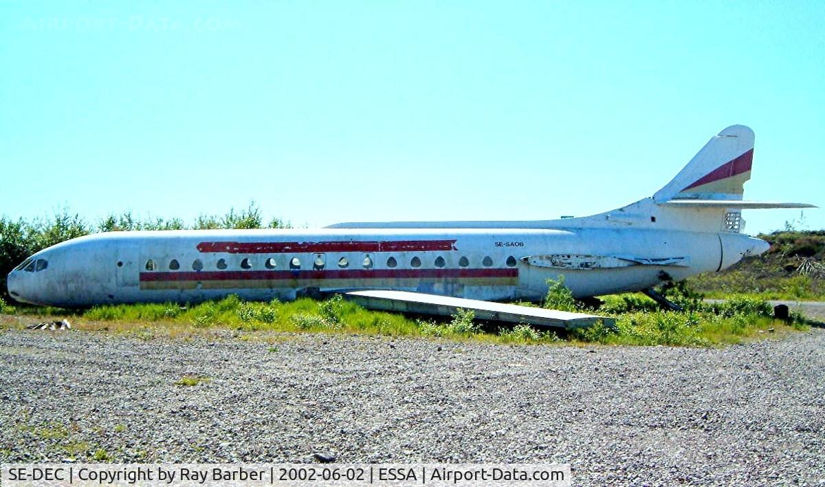 SE-DEC, 1969 Sud Aviation SE-210 Caravelle 10R C/N 263, Sud SE.210 Caravelle 10R [263] (Fire Service) Stockholm-Arlanda~SE 02/06/2002. Marked 