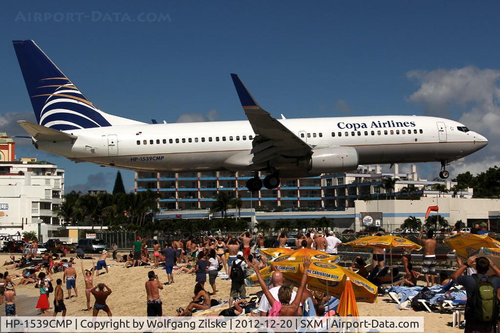 HP-1539CMP, 2010 Boeing 737-8V3 C/N 29667, visitor