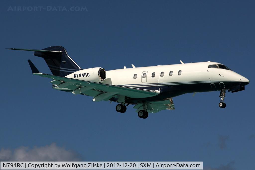 N794RC, 2008 Bombardier Challenger 300 (BD-100-1A10) C/N 20193, visitor