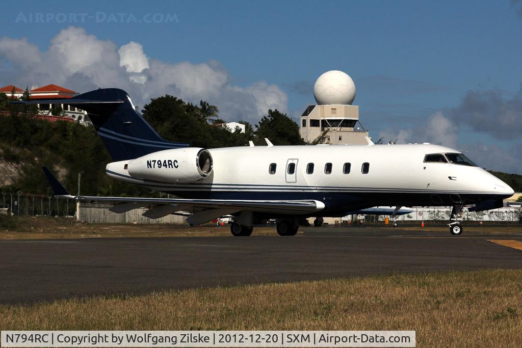 N794RC, 2008 Bombardier Challenger 300 (BD-100-1A10) C/N 20193, visitor