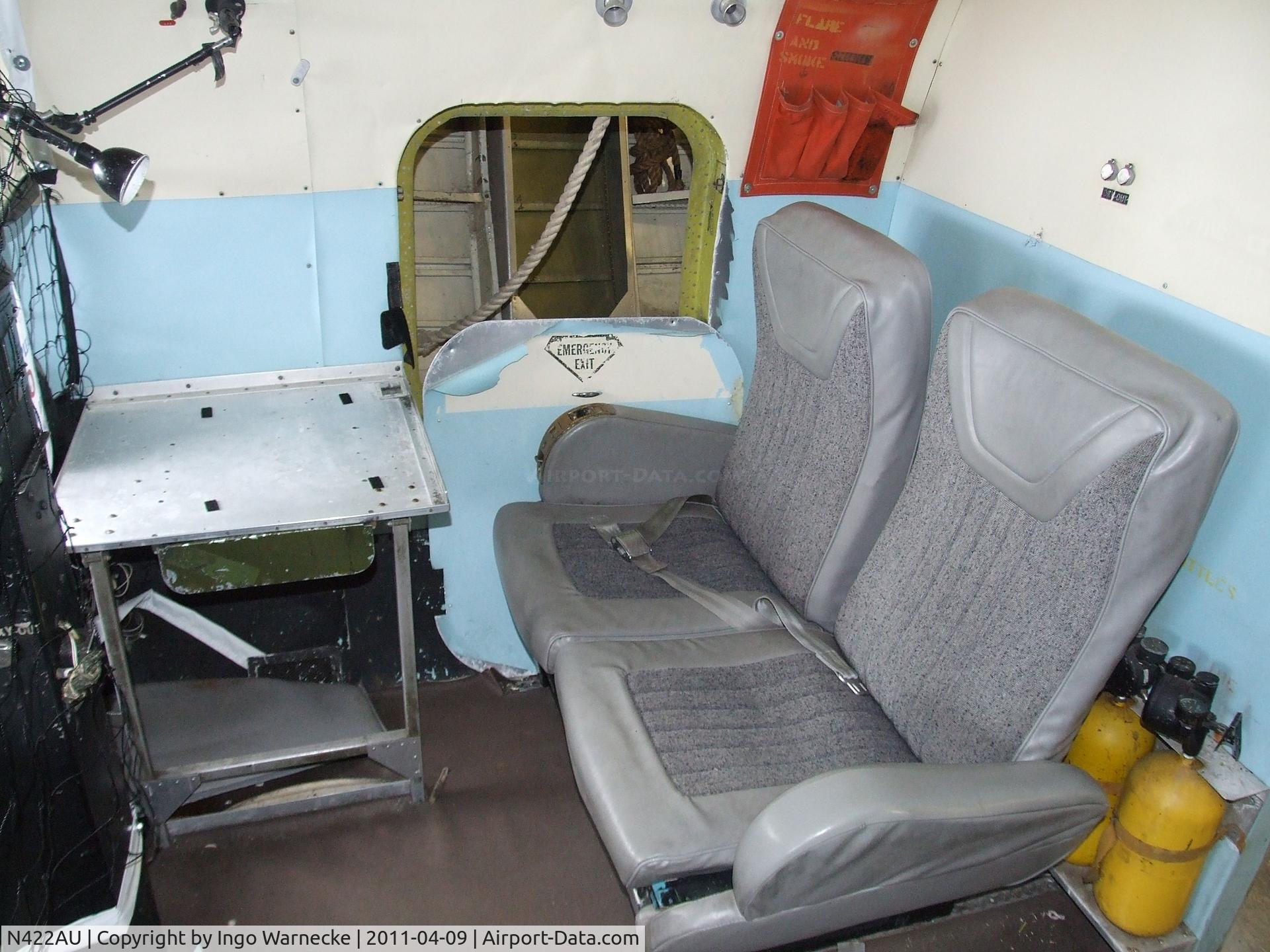 N422AU, 1949 Boeing 377MG C/N 15937, Boeing / Aero Spacelines 377MG Mini-Guppy at the Tillamook Air Museum, Tillamook OR