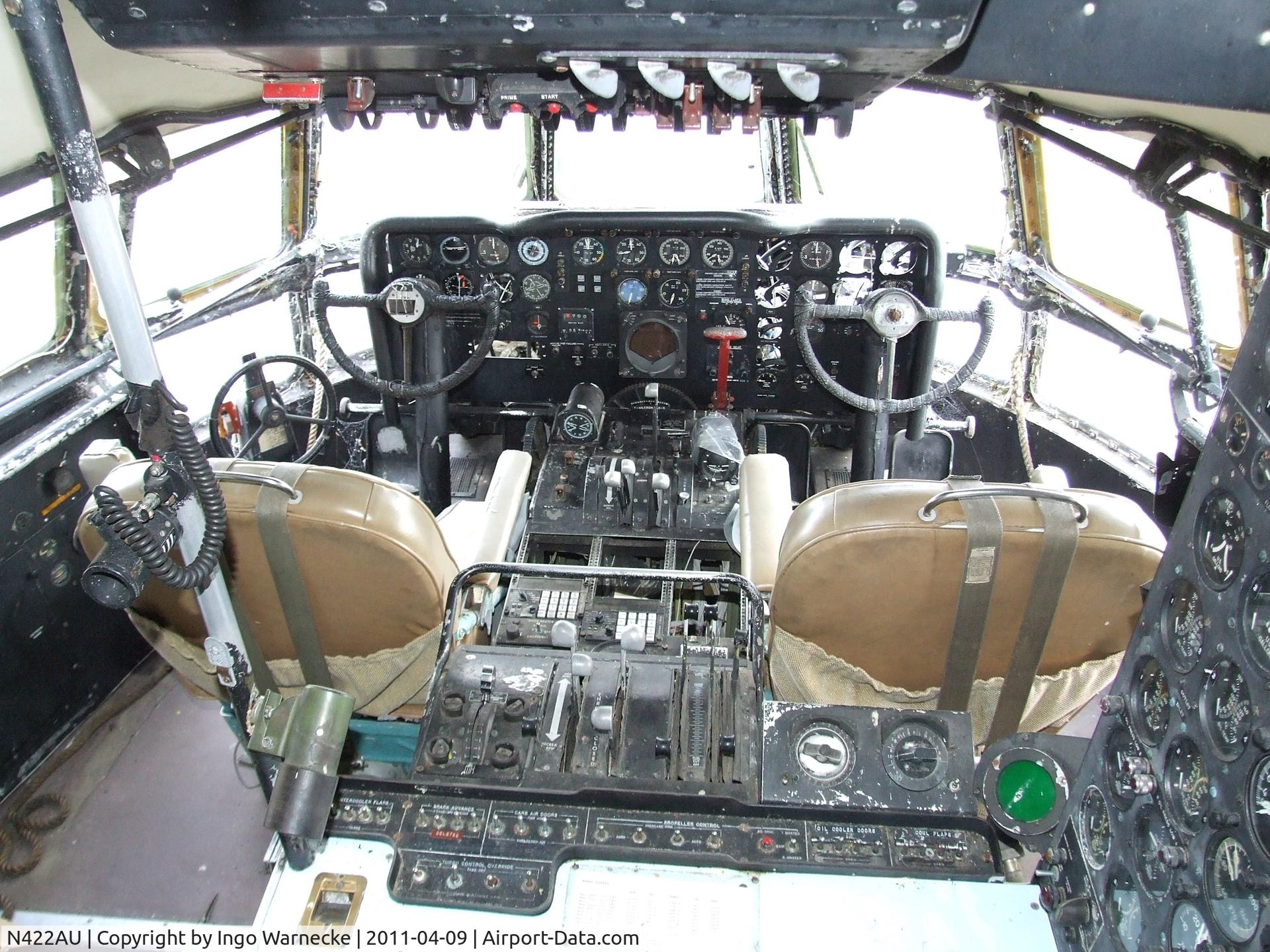 N422AU, 1949 Boeing 377MG C/N 15937, Boeing / Aero Spacelines 377MG Mini-Guppy at the Tillamook Air Museum, Tillamook OR