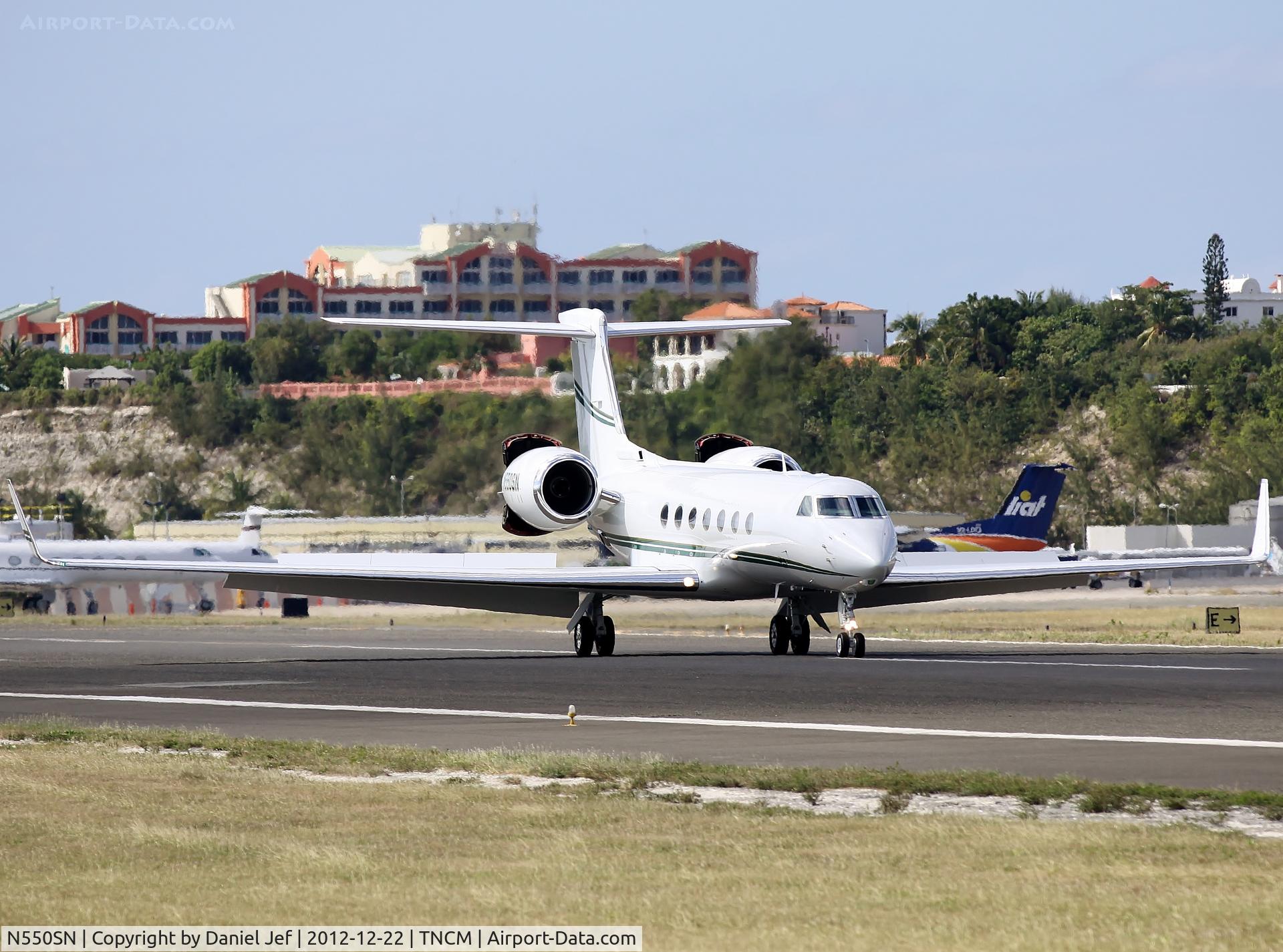 N550SN, 2008 Gulfstream Aerospace GV-SP (G550) C/N 5195, N550SN