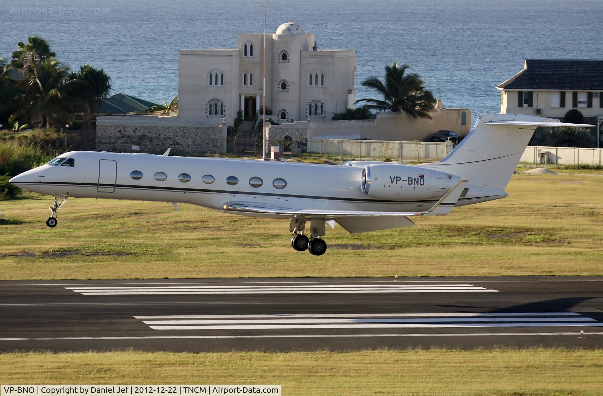 VP-BNO, 2004 Gulfstream Aerospace GV-SP (G550) C/N 5050, VP-BNO
