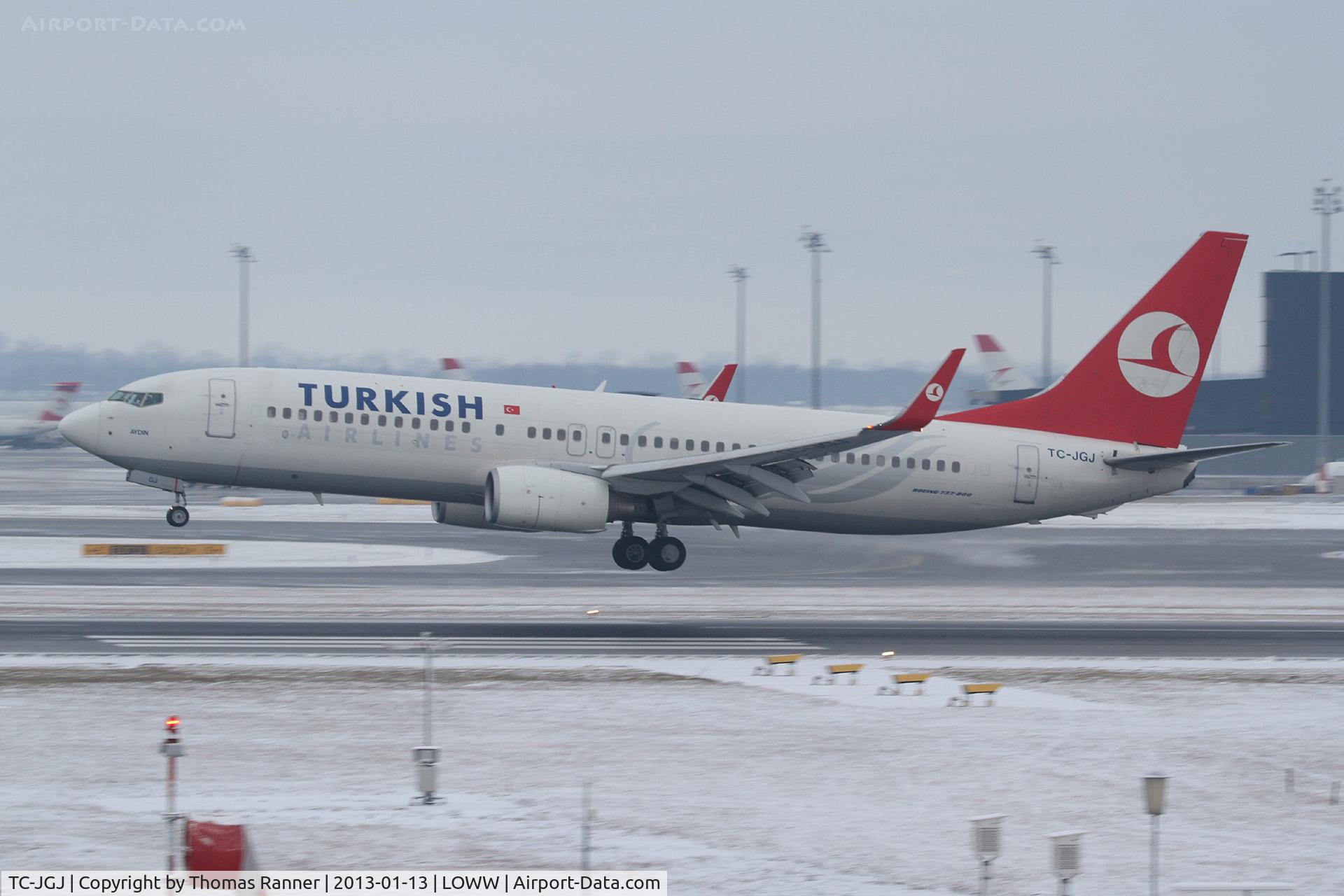 TC-JGJ, 2006 Boeing 737-8F2 C/N 34408, Turkish Airlines Boeing 737