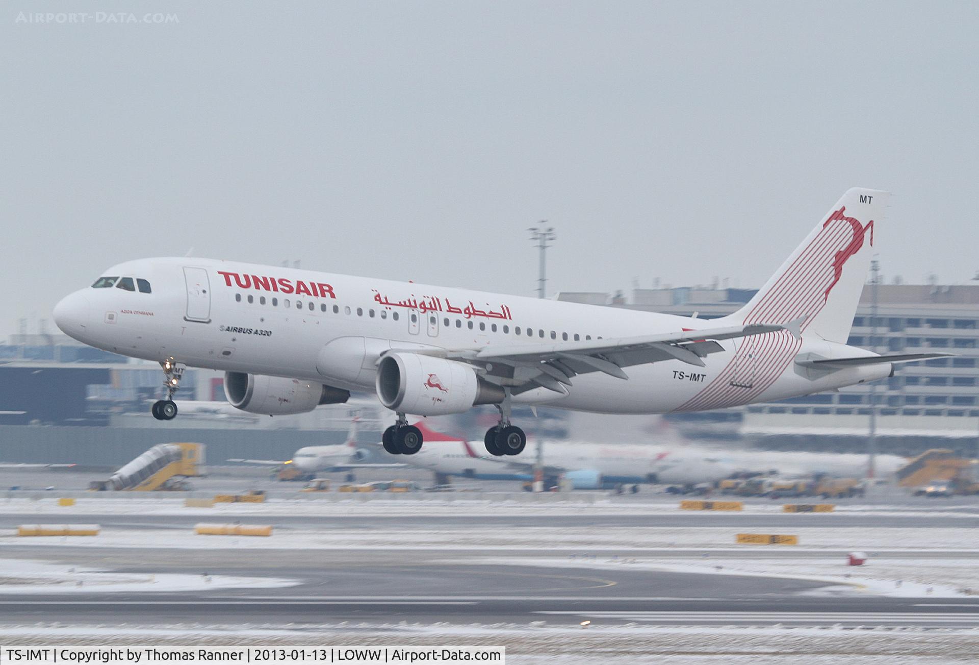 TS-IMT, 2012 Airbus A320-214 C/N 5204, Tunisair Airbus A320