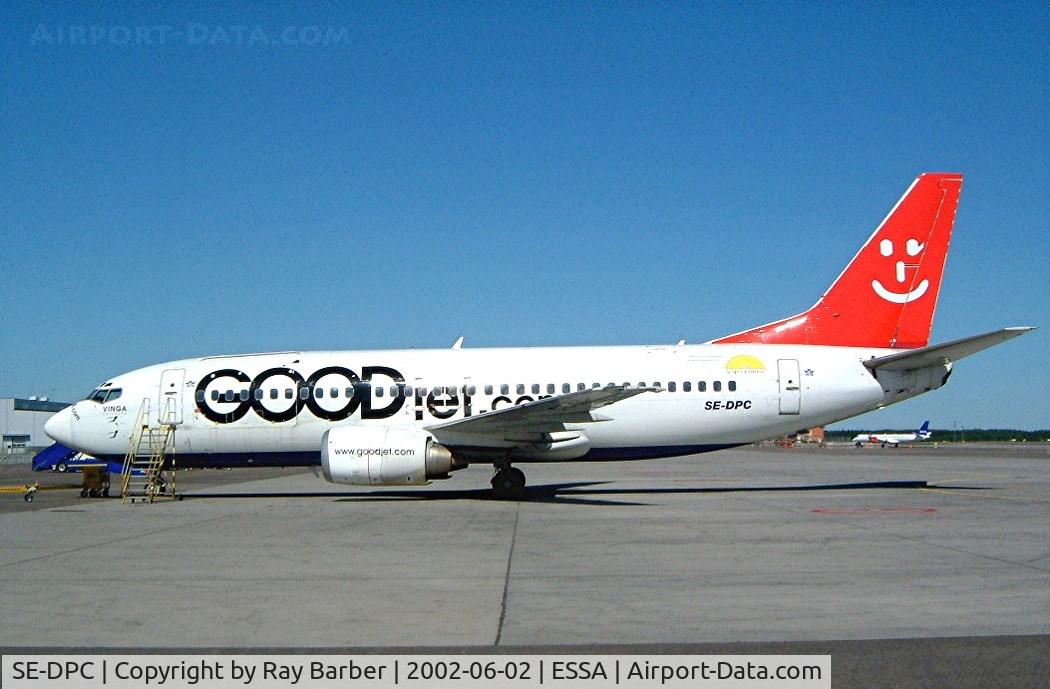 SE-DPC, 1991 Boeing 737-33A C/N 25426, Boeing 737-33A(QC) [25426] (Falcon Air Cargo) Stockholm-Arlanda~SE 02/06/2002