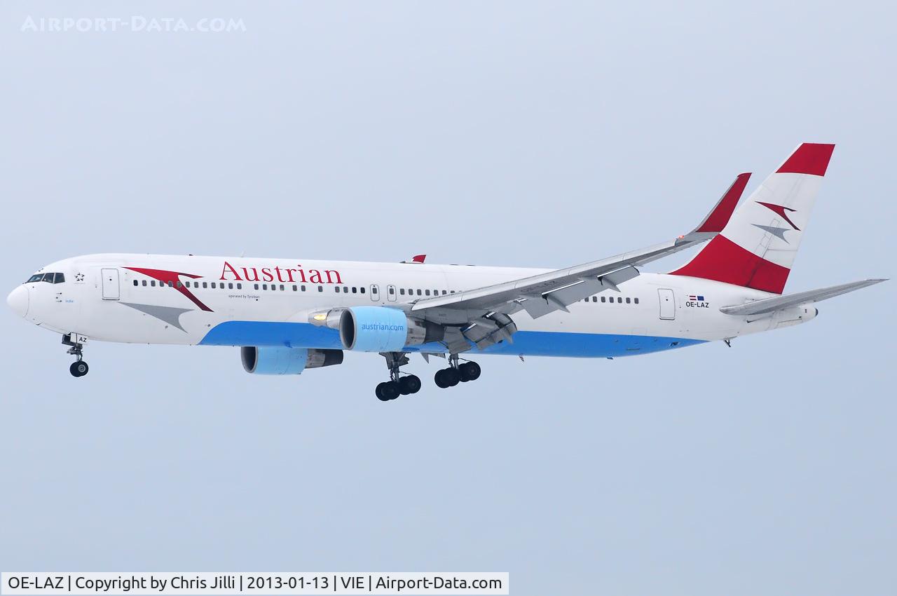 OE-LAZ, 1999 Boeing 767-3Z9 C/N 30331, Austrian Airlines