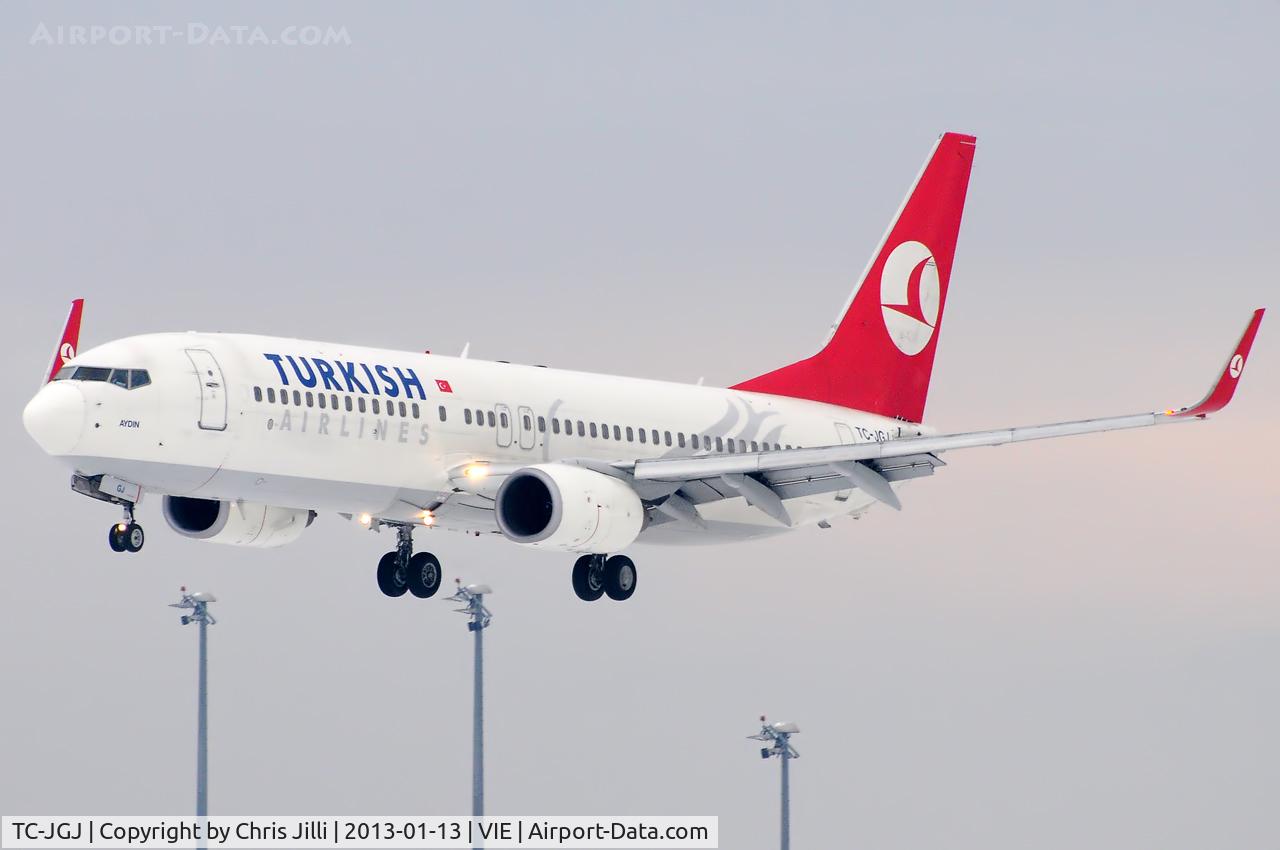 TC-JGJ, 2006 Boeing 737-8F2 C/N 34408, Turkish Airlines