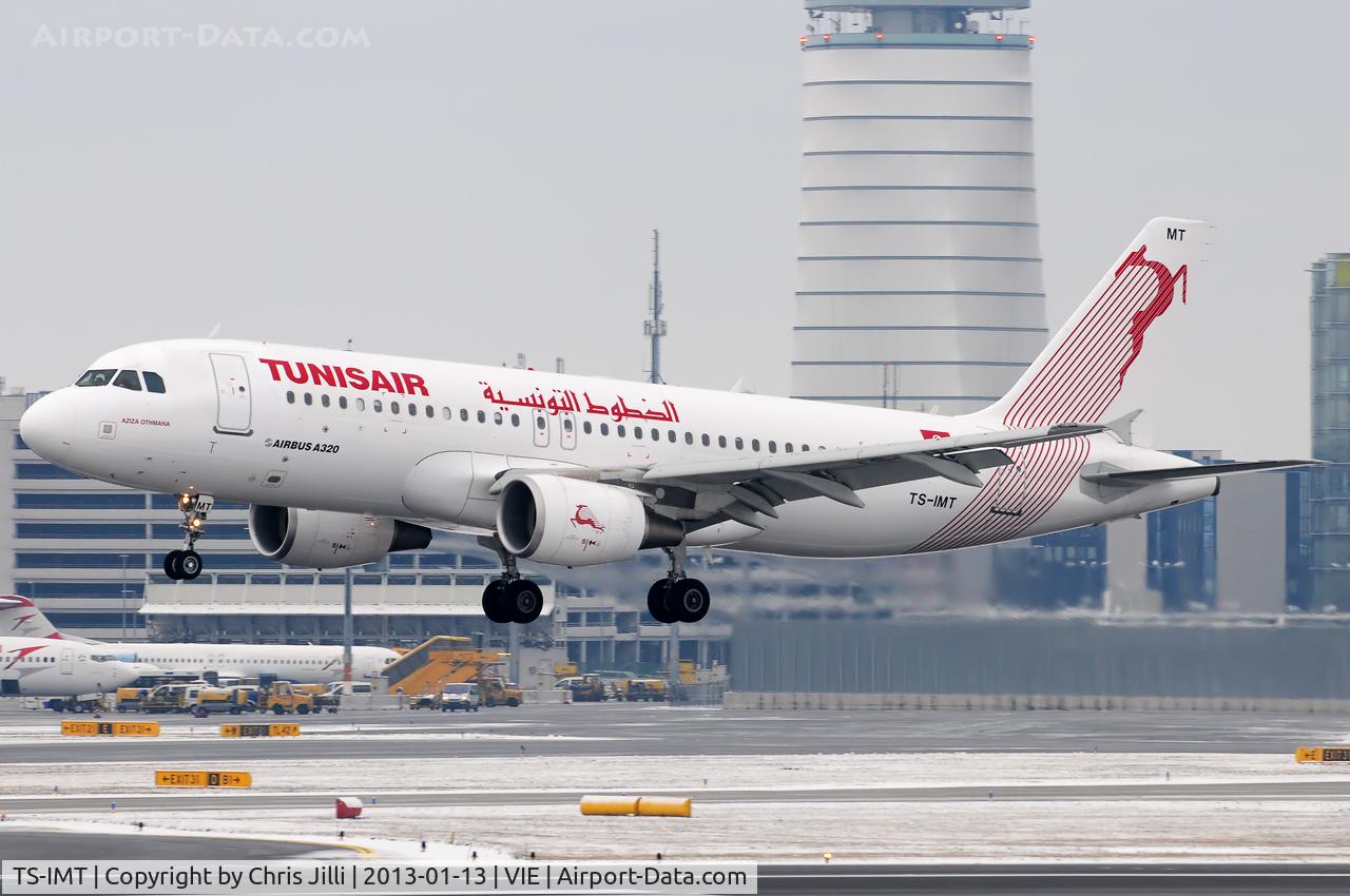 TS-IMT, 2012 Airbus A320-214 C/N 5204, Tunisair