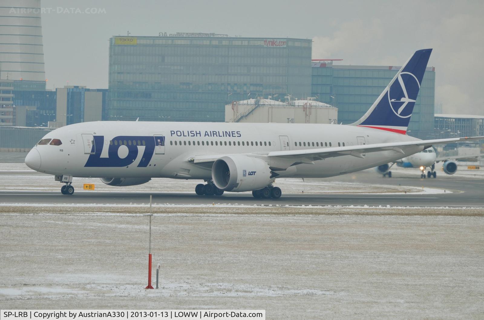 SP-LRB, 2012 Boeing 787-8 Dreamliner C/N 37894, Last 787 visit at Vienna for a long time...