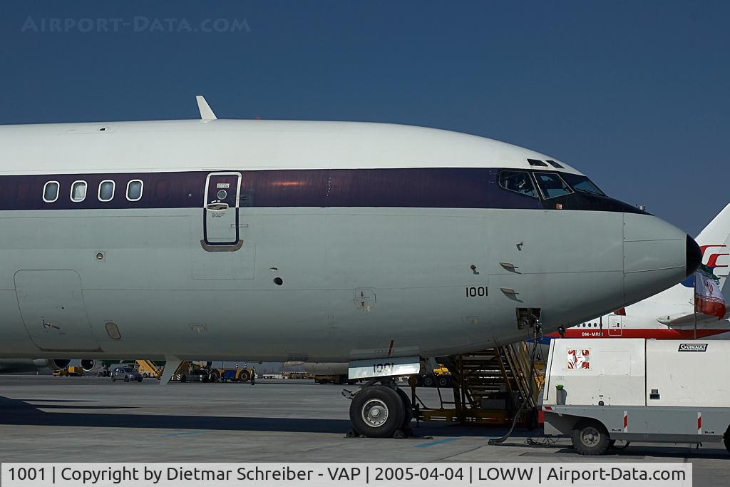 1001, 1978 Boeing 707-386C C/N 21396, Iran Air Force Boeing 707-300