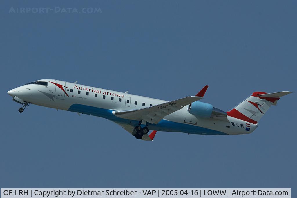 OE-LRH, Canadair CRJ-100LR (CL-600-2B19) C/N 7125, Austrian Arrows regionaljet