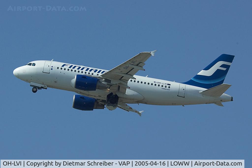 OH-LVI, 2000 Airbus A319-112 C/N 1364, Finnair Airbus 319