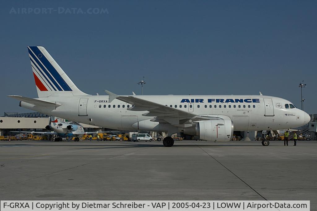 F-GRXA, 2001 Airbus A319-111 C/N 1640, Air France Airbus 319
