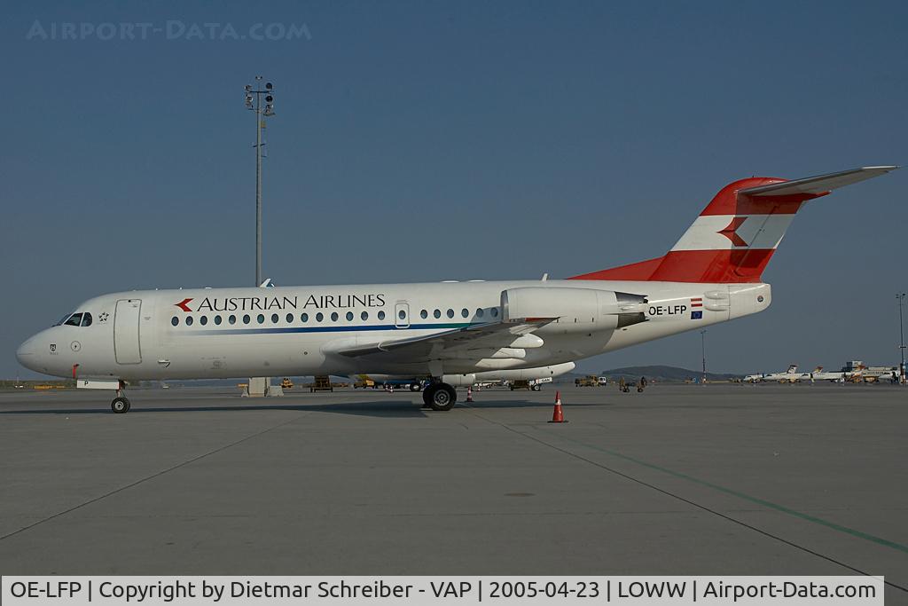 OE-LFP, Fokker 70 (F-28-0070) C/N 11560, Austrian Airlines Fokker 70