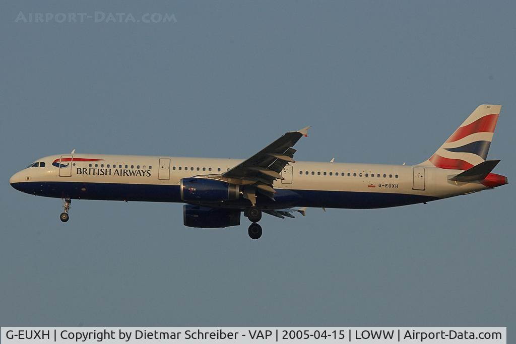 G-EUXH, 2004 Airbus A321-231 C/N 2363, British Airways Airbus 321