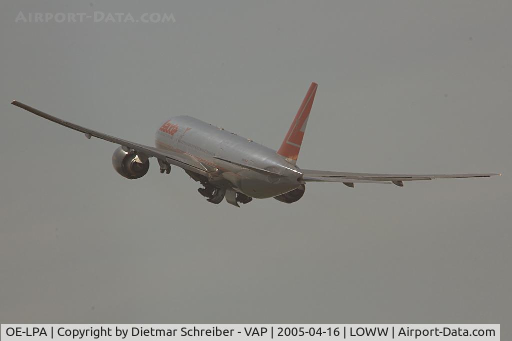 OE-LPA, 1997 Boeing 777-2Z9/ER C/N 28698, Lauda Air Boeing 777-200