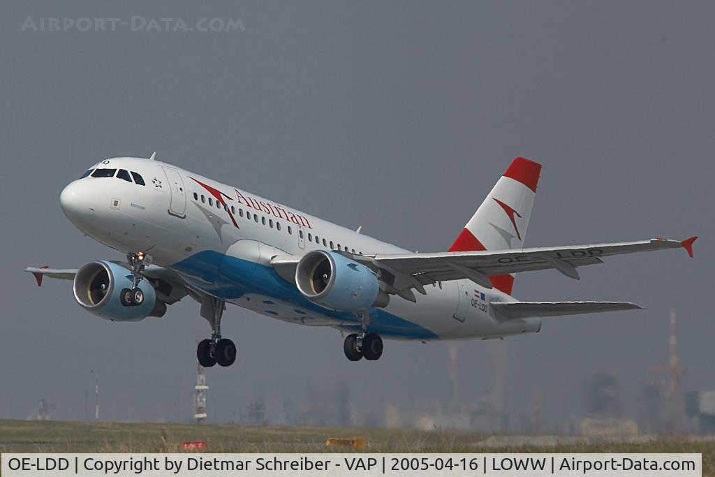 OE-LDD, 2005 Airbus A319-112 C/N 2416, Austrian Airlines Airbus 319