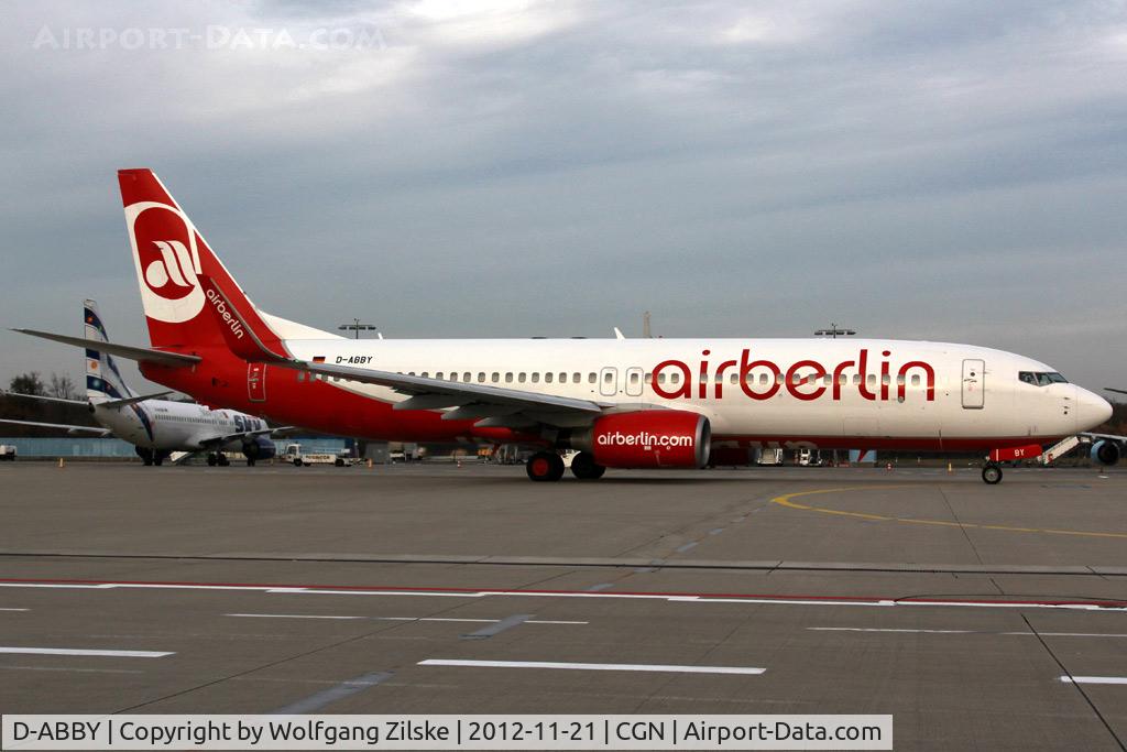 D-ABBY, 2007 Boeing 737-86J C/N 34970, visitor
