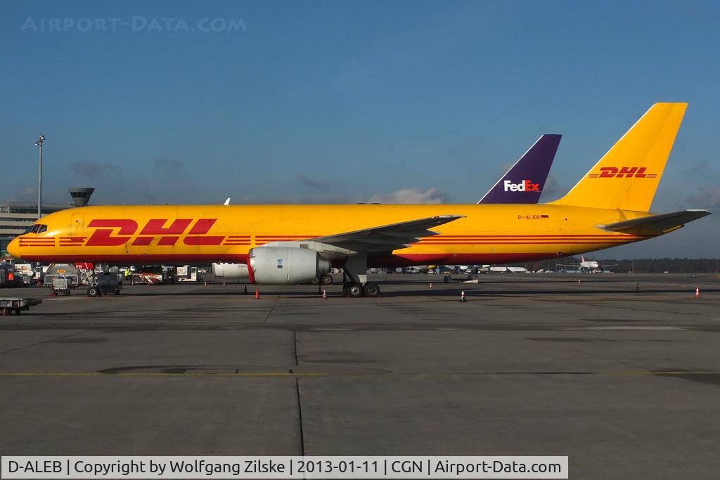 D-ALEB, 1982 Boeing 757-236/SF C/N 22173, visitor