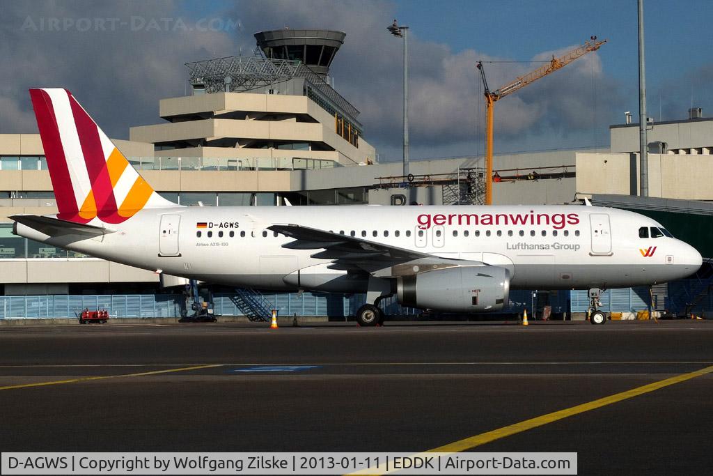 D-AGWS, 2012 Airbus A319-132 C/N 4998, visitor