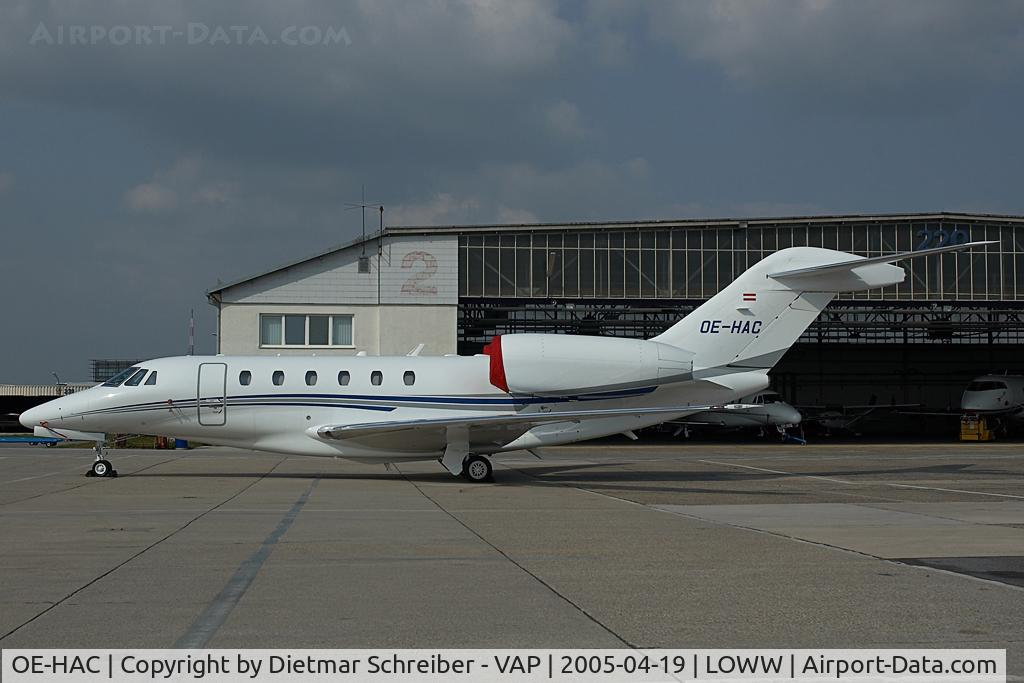 OE-HAC, 2004 Cessna 750 Citation X Citation X C/N 750-0232, Cessna 750