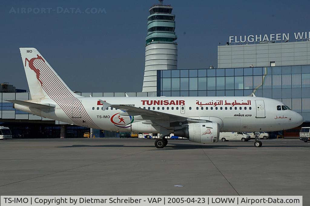 TS-IMO, 2001 Airbus A319-114 C/N 1479, Tunis Air Airbus 319