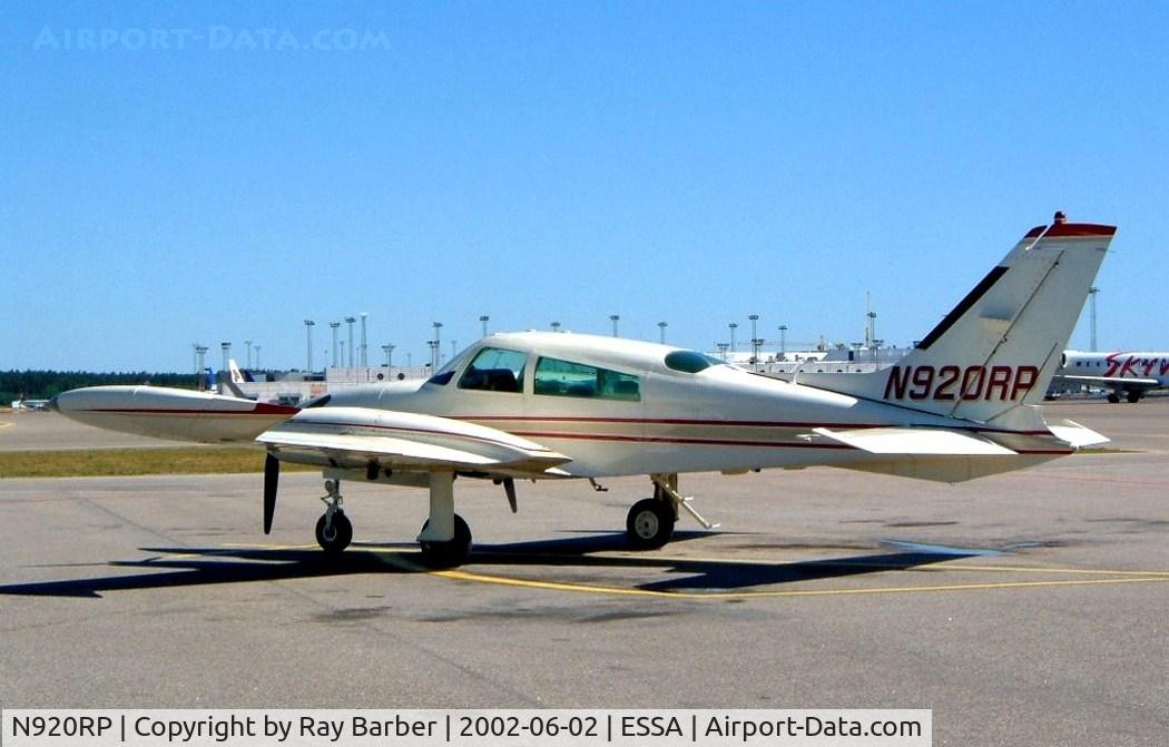 N920RP, 1977 Cessna T310R C/N 310R0877, Cessna T.310R [310R-0877] Stockholm-Arlanda~SE 02/06/2002.This was written off 2 months later at St. Tropez France on 23/08/2002