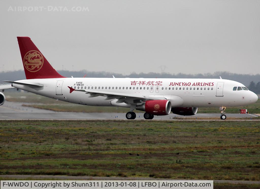 F-WWDO, 2012 Airbus A320-214 C/N 5455, C/n 5455 - To be B-6963