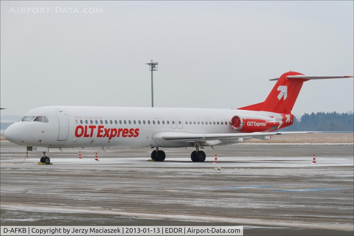 D-AFKB, 1994 Fokker 100 (F-28-0100) C/N 11527, Fokker 100