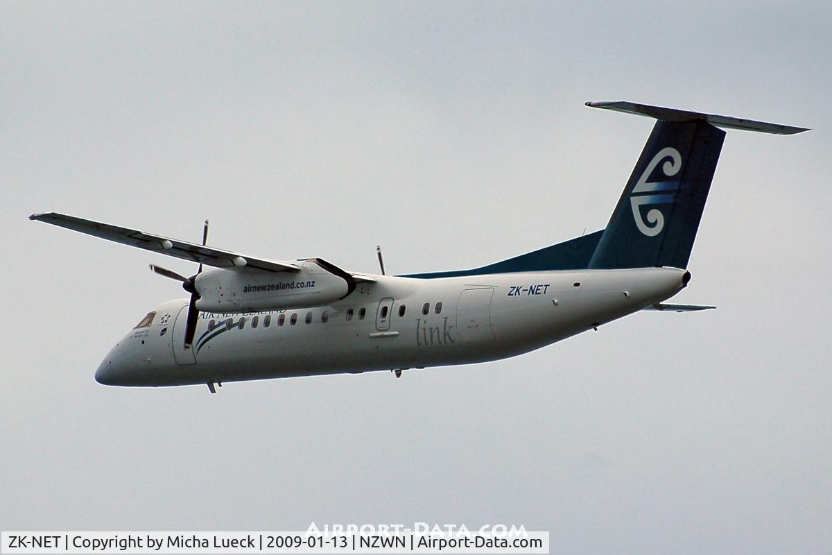 ZK-NET, 2007 De Havilland Canada DHC-8-311 Dash 8 C/N 642, At Wellington