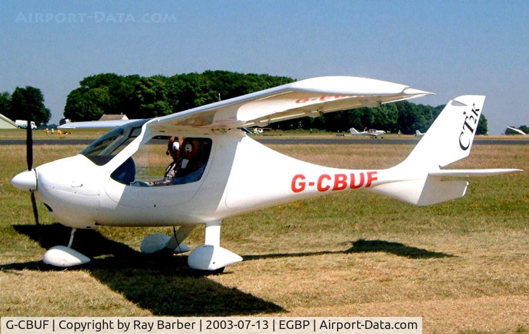 G-CBUF, 2002 Flight Design CT2K C/N 7901, Flight Design CT2K [02.04.04.10] Kemble~G 13/07/2003