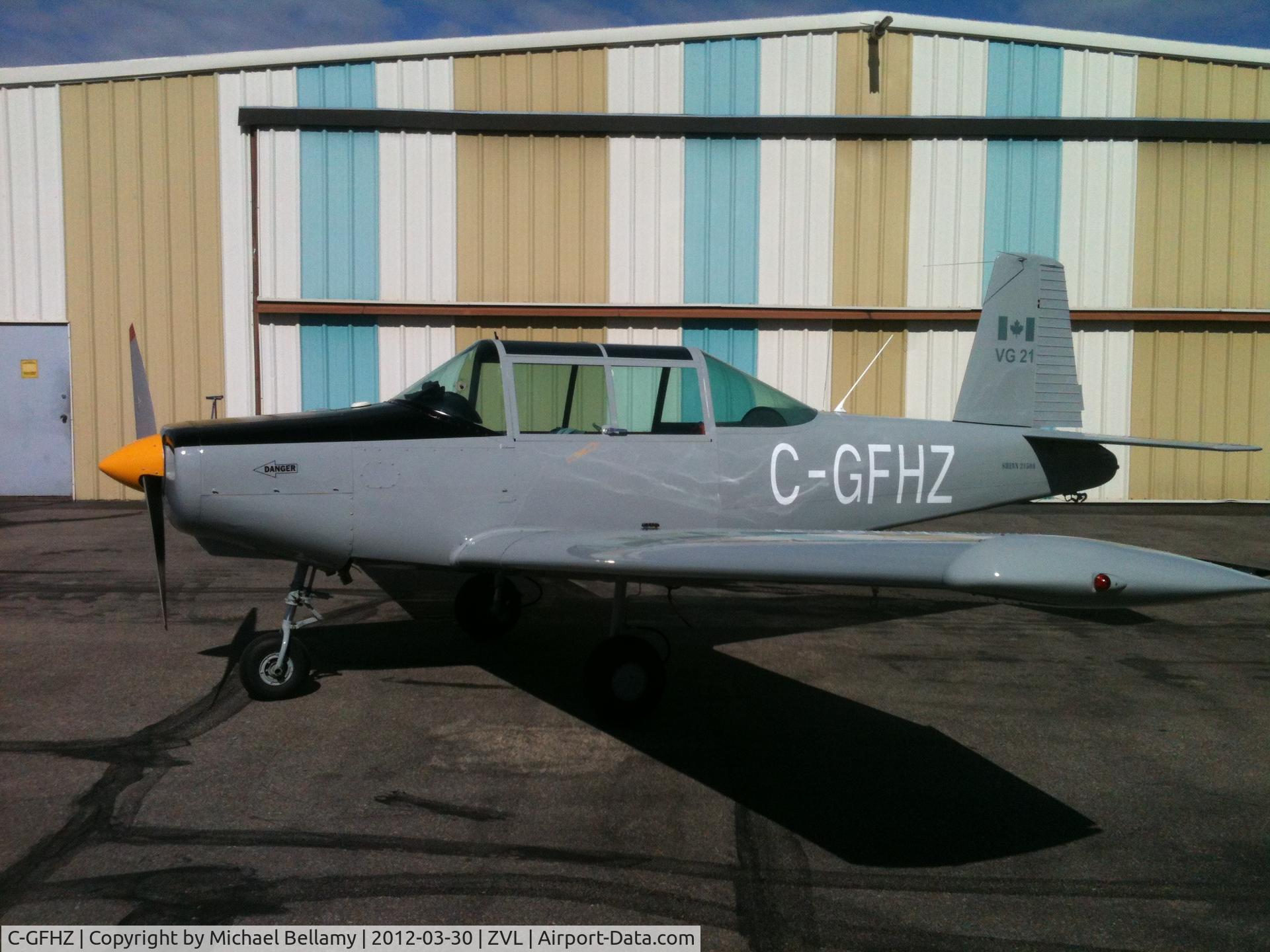 C-GFHZ, 1962 Morrisey 2150A C/N SP38, Photo taken at Villeneuve airport Alberta 2012