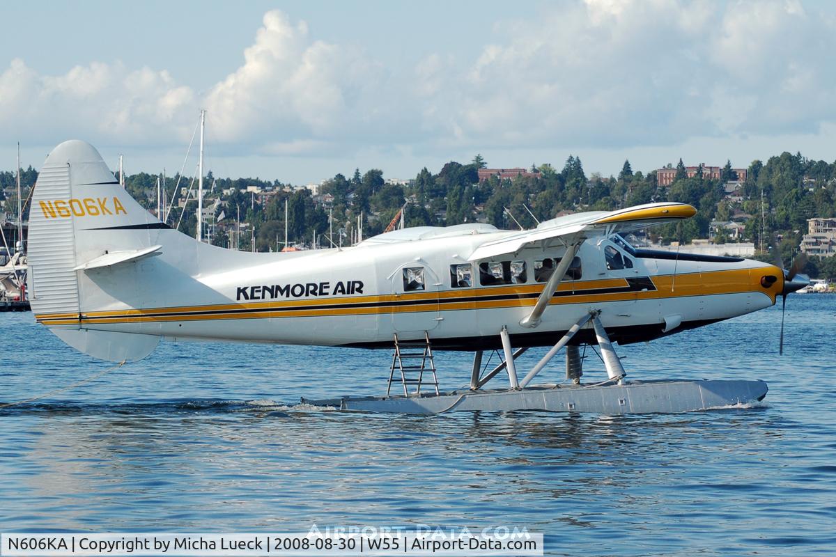 N606KA, 1954 De Havilland Canada DHC-3 Turbo Otter Otter C/N 37, At Lake Union