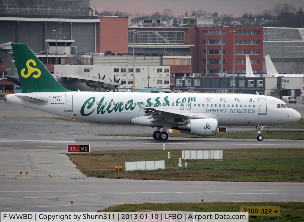 F-WWBD, 2012 Airbus A320-214 C/N 5466, C/n 5466 - To be B-6972