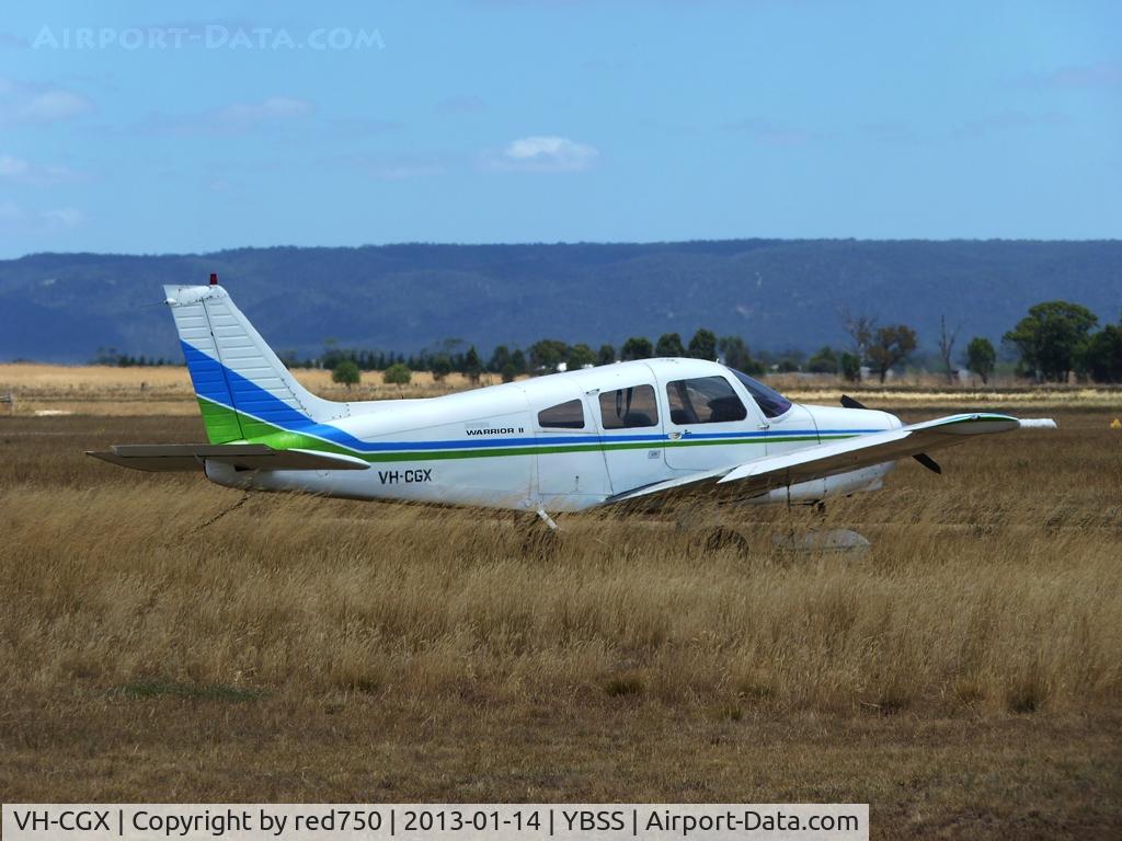 VH-CGX, 1978 Piper PA-28-161 C/N 28-7816654, Warrior VH-CGX at Bacchus Marsh