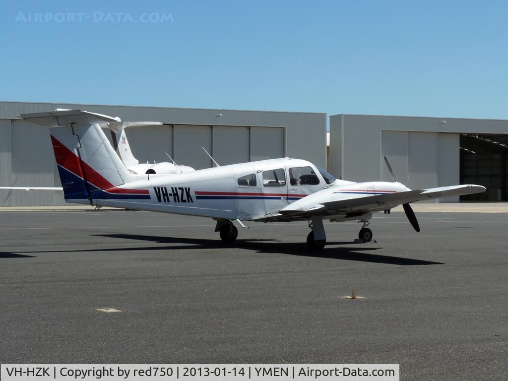 VH-HZK, 1979 Piper PA-44-180 Seminole C/N 44-7995044, Seminole VH-HZK at Essendon