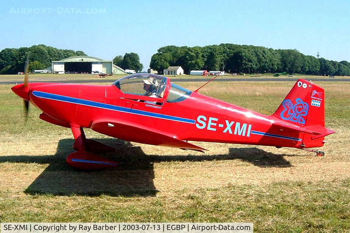 SE-XMI, 1991 Vans RV-6 C/N 20285, Van's RV-6 [20285] Kemble~G 13/07/2003