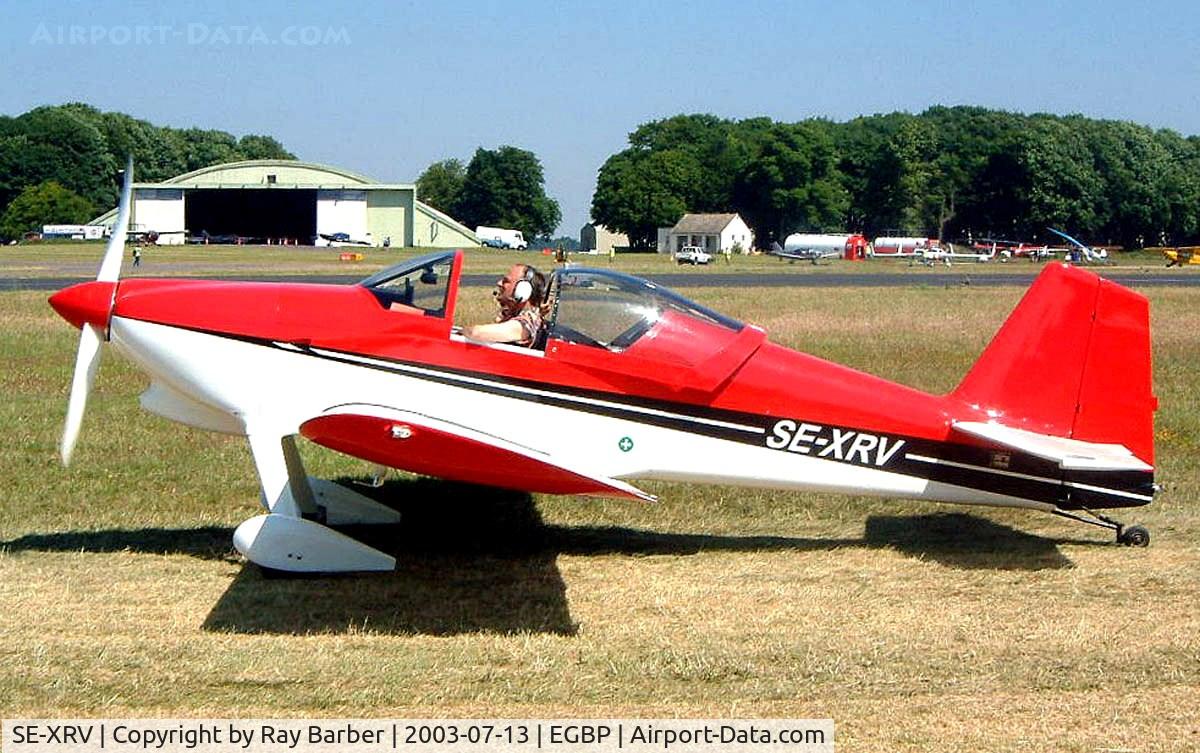 SE-XRV, 2001 Vans RV-6 C/N 23793, Van's RV-6 [23793] Kemble~G 13/07/2003