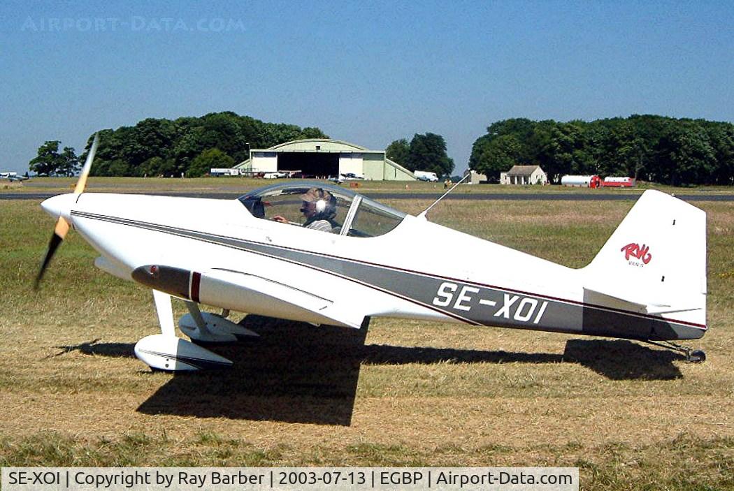 SE-XOI, 1994 Vans RV-6 C/N 20898-753, Van's RV-6 [20898] Kemble~G 13/07/2003