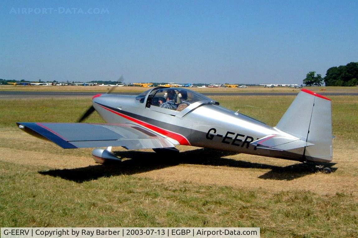 G-EERV, 2002 Vans RV-6 C/N PFA 181A-13381, Van's RV-6 [PFA 181-13381] Kemble~G 13/07/2003