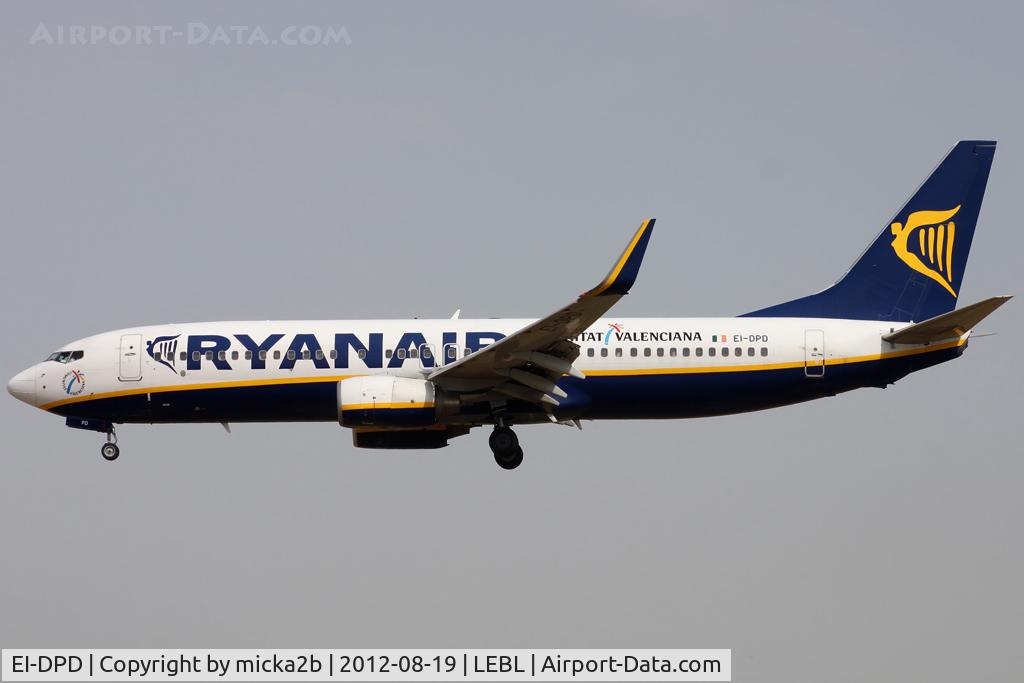EI-DPD, 2006 Boeing 737-8AS C/N 33623, Landing