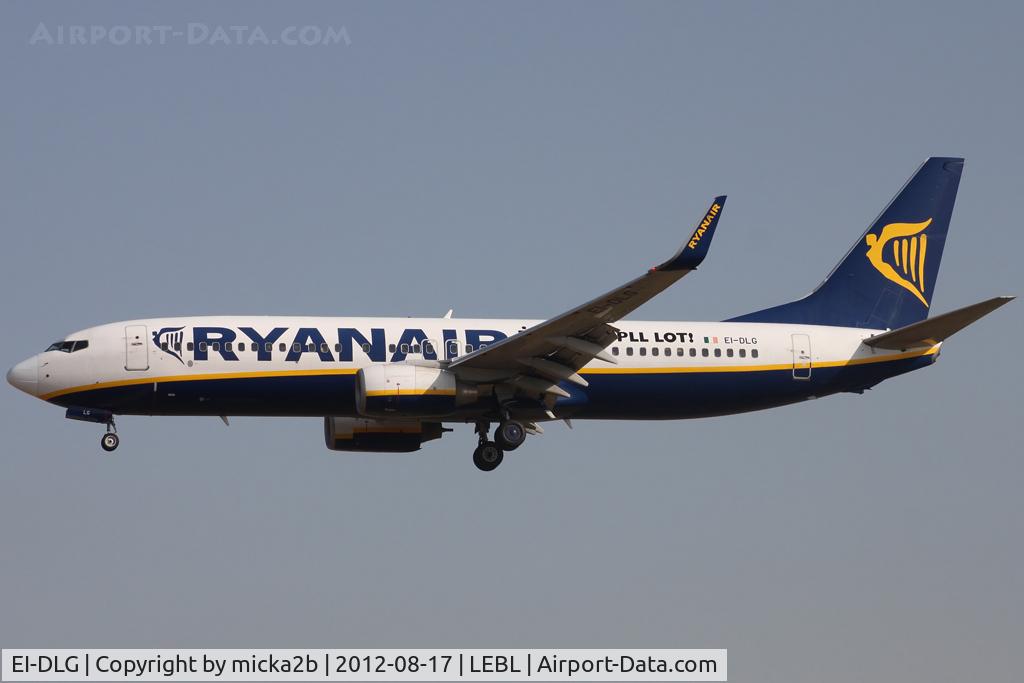 EI-DLG, 2006 Boeing 737-8AS C/N 33589, Landing