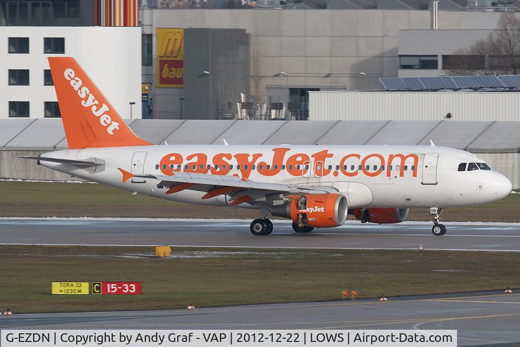 G-EZDN, 2008 Airbus A319-111 C/N 3569, Easyjet A319